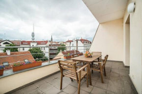 Great Terrace in Big, Central Flat